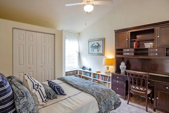 Ceiling fans in bedrooms